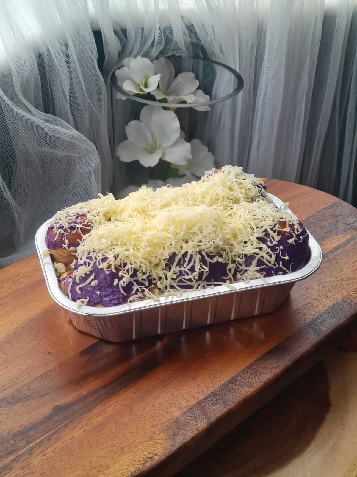 Ensaymada Tray Ube 6pcs