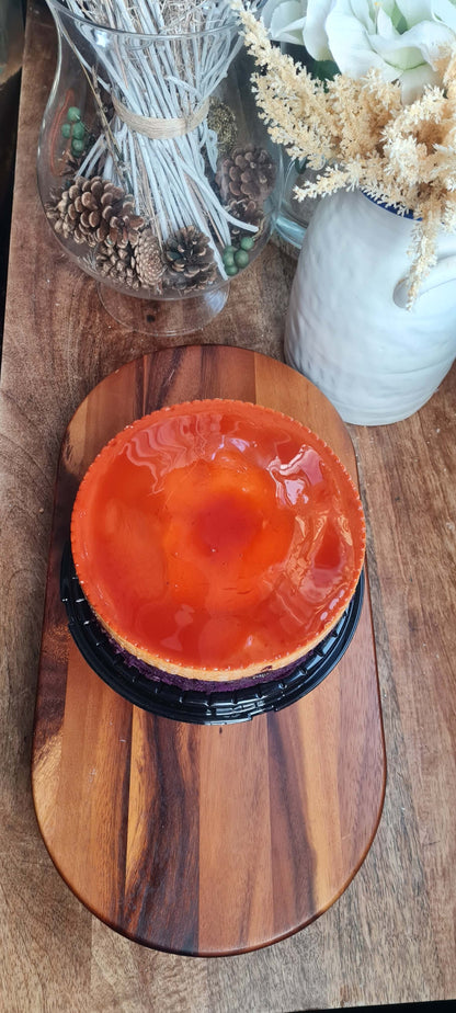 Ube Custard Cake